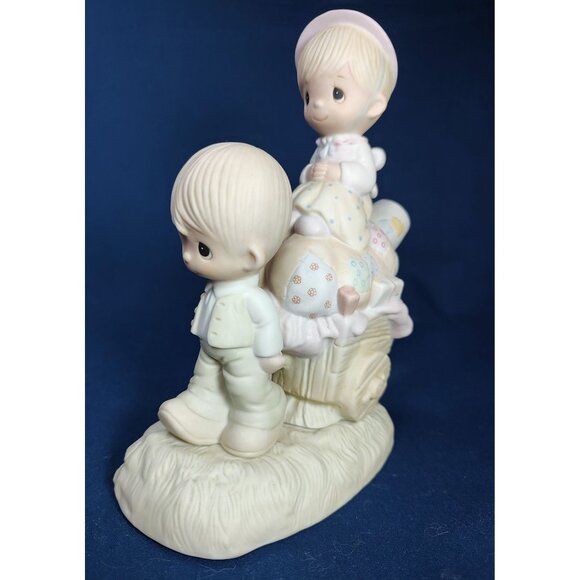 Precious Moments "Walking By Faith" Figurine # E-3117, 1979 - Picture 3 of 10